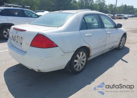 2007 Honda Accord 3.0 Ex из США, поврежденный, VIN 1HGCM66557A027823